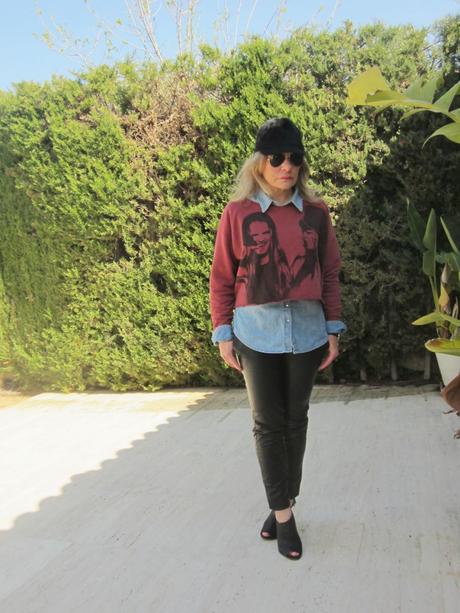 LOOK318-12.3.20147:30TREND: CROP SWEATSHIRT TOP¡¡Hola ami...