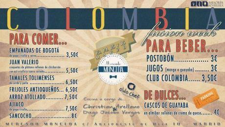 Carta de precios evento gastronómico