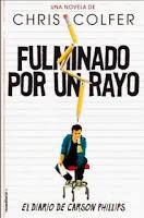 Reseña: Fulminado por un rayo, Chris Colfer.