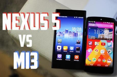 Comparamos en vídeo el Xiaomi Mi3 con el Google Nexus 5 Comparamos en vídeo el Xiaomi Mi3 con el Google Nexus 5