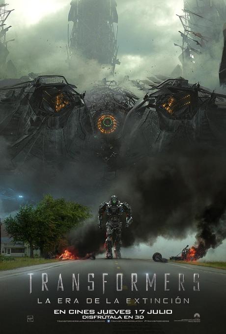 Nuevo poster de Transformers , la era de la extinción