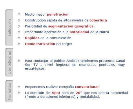 seleccion de medios