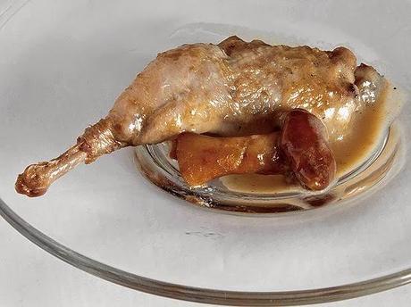 Muslitos de perdiz con setas