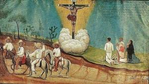 Retablo de arrieros del Sr. de los Raryos.