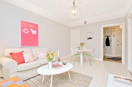 Un estudio sueño de estudiantes interiores pisos estudiantes decoración vivendas pequeñas estudios minipisos decoración pisos pequeños decoración nórdica femenina decoración barata low cost ikea blog decoración interiores nórdicos 