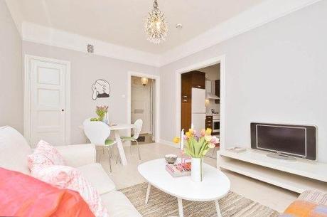 Un estudio sueño de estudiantes interiores pisos estudiantes decoración vivendas pequeñas estudios minipisos decoración pisos pequeños decoración nórdica femenina decoración barata low cost ikea blog decoración interiores nórdicos 