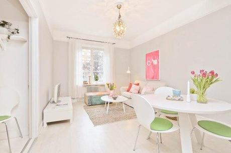 Un estudio sueño de estudiantes interiores pisos estudiantes decoración vivendas pequeñas estudios minipisos decoración pisos pequeños decoración nórdica femenina decoración barata low cost ikea blog decoración interiores nórdicos 