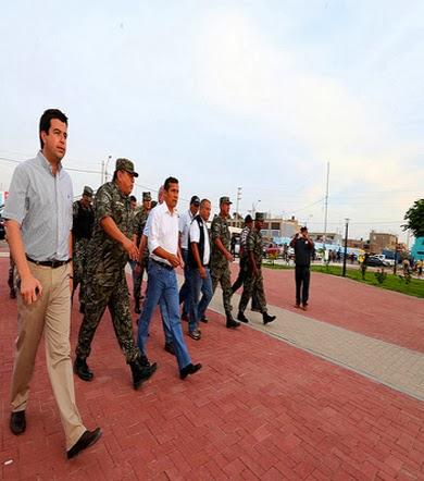 OLLANTA HUMALA INAUGURA “ALAMEDA DEL LITORAL” EN PISCO – ICA… Obra beneficia a más de 23 mil habitantes de la zona