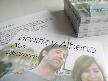 Una boda muy especial. Invitaciones de Boda con carácter.