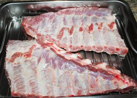 COSTILLAS AL HORNO CON SALSA BARBACOA
