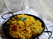 Fideua verduras
