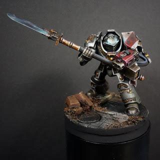 Arsies Studio Blog: Grey knights step by step