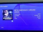 Metal Gear Solid Ground Zeroes ocupa menos