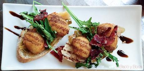 ¿¿¿¿Cómo???? ¿Qué aún no habéis ido al Quintotapa de L’Hospitalet? Delicias de foie con confitura de calçots del Parc Agrari quinto tapa hospitalet