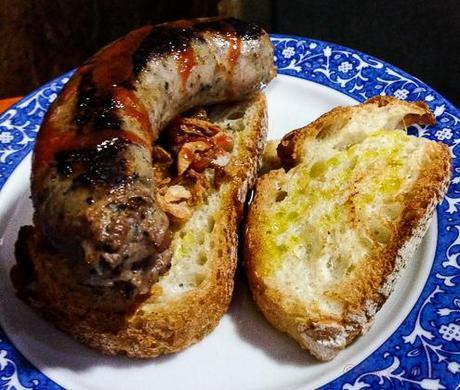 ¿¿¿¿Cómo???? ¿Qué aún no habéis ido al Quintotapa de L’Hospitalet? Quinto tapa Hospitalet Tapa Km 0 Butifarra de rovellones con cebolla del parque agrario Botifarra de rovellons amb ceba del parc agrari ateneu