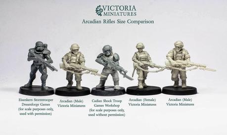 Acadianos de Victoria Miniatures y Destroyers de Puppets War