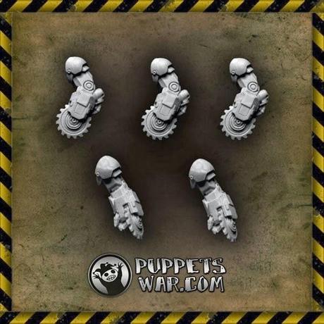 Acadianos de Victoria Miniatures y Destroyers de Puppets War
