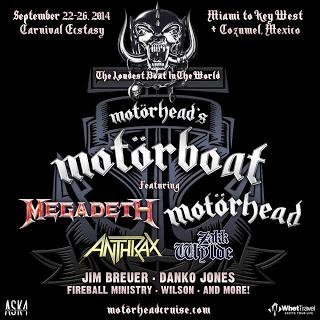 El (muy ruidoso) crucero de Motörhead