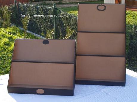 Expositores cartonaje.