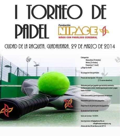 I Torneo de pádel FUNDACIÓN NIPACE.