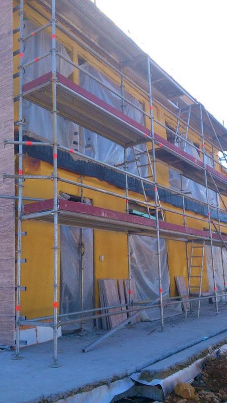 IMÁGENES DE OBRA DE LA VIVIENDA UNIFAMILIAR DISEÑADA POR A-CERO EN OVIEDO