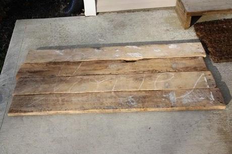 DIY: Un cabezal de listones de madera