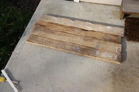 DIY: Un cabezal de listones de madera