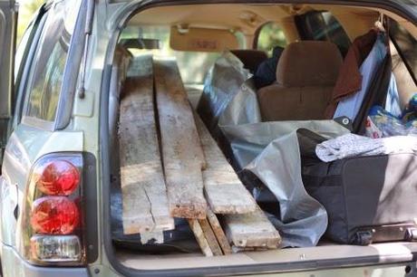 DIY: Un cabezal de listones de madera