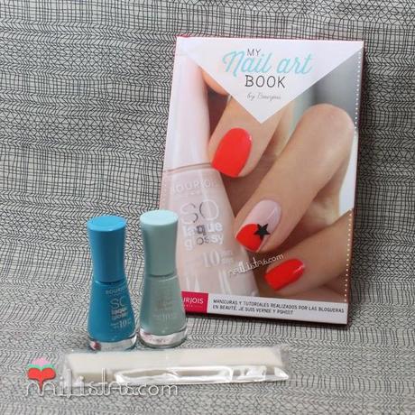 esmaltes Bourjois y libro de nail art