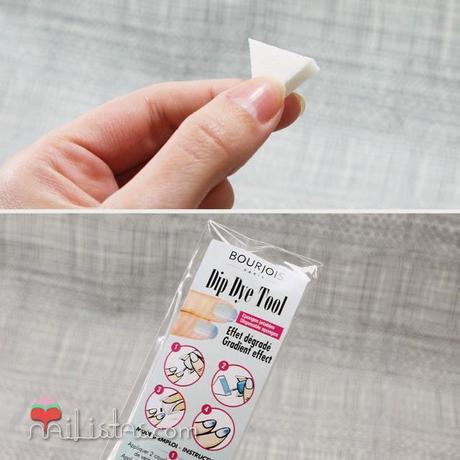 esponja para hacer degradados en las uñas