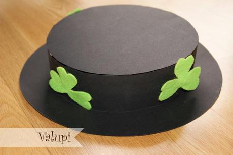 Adiccion entregar Patriótico DIY sombrero de cartulina para Saint Patrick's Day - Paperblog