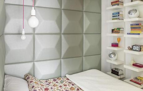 ESTILO ECLÉCTICO EN UN SÓTANO CONVERTIDO EN APARTAMENTO