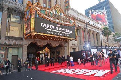 Imágenes de la Premiere mundial de 'Capitán América: El Soldado de invierno' en los Ángeles