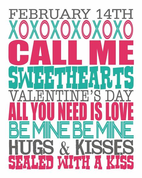 ¡Be My Valentine! : Imprimibles gratis para San Valentín.