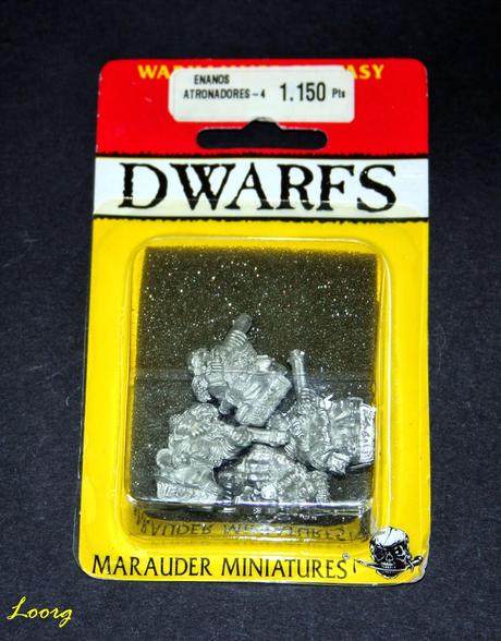 Enanos Atronadores para Warhammer