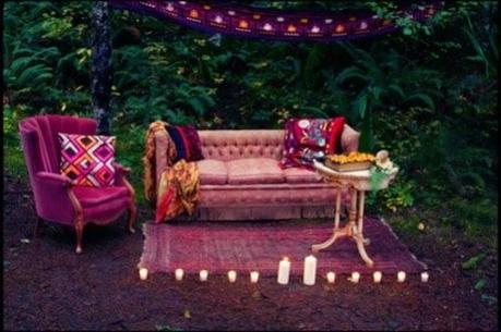 Alfombras persas para decorar la boda