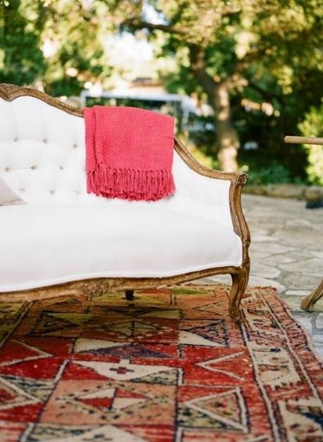 Alfombras persas para decorar la boda