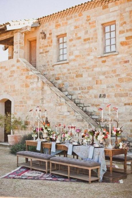 Alfombras persas para decorar la boda