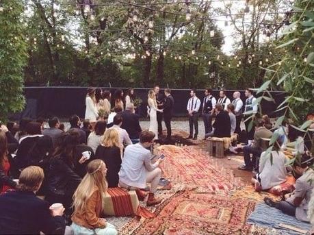 Alfombras persas para decorar la boda