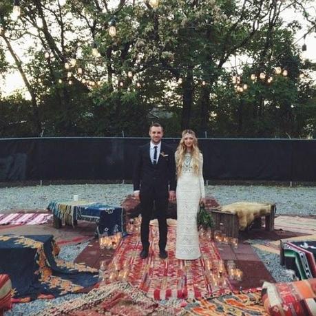 Alfombras persas para decorar la boda