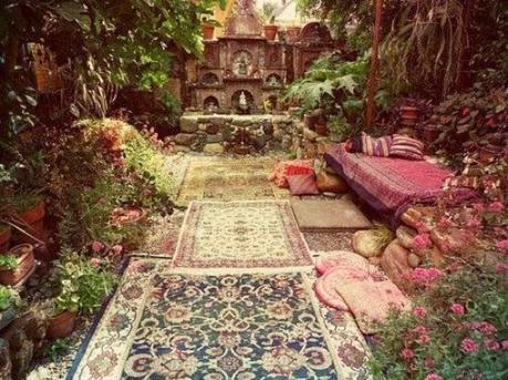 Alfombras persas para decorar la boda