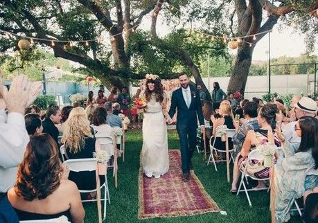 Alfombras persas para decorar la boda