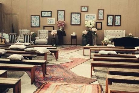 Alfombras persas para decorar la boda