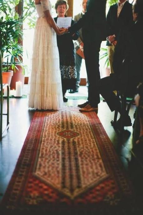 Alfombras persas para decorar la boda