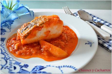 Bacalao a la Sidra con Manzana