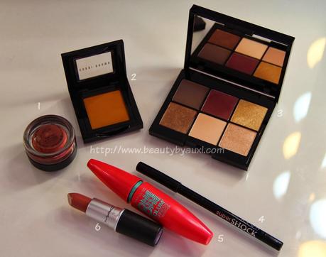 Look: ahumado granate con la paleta Lounge Warm Tones de KIKO