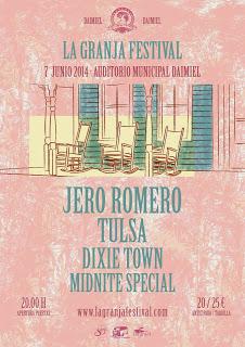 La Granja Festival 2014: Jero Romero, Tulsa, Midnite Special, Dixie Town...