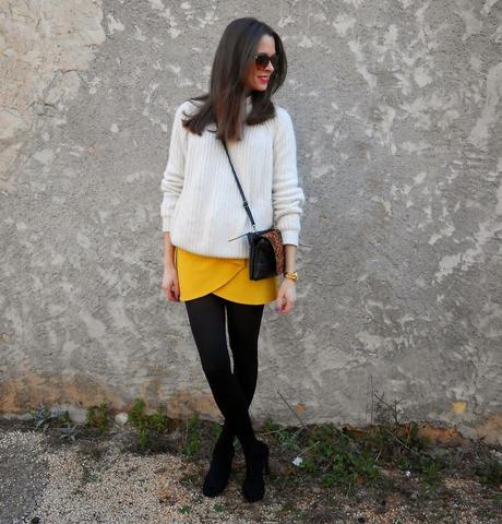 BEIG, NEGRO Y MOSTAZA