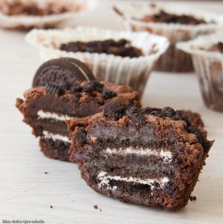 Oreo & Dulce de Leche Brownie Cakes Oreo & Dulce de Leche Brownie Cakes