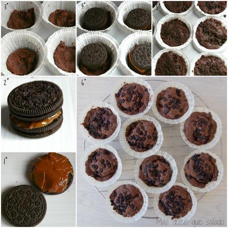 Oreo & Dulce de Leche Brownie Cakes Oreo & Dulce de Leche Brownie Cakes